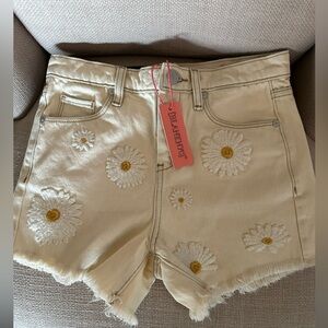 NWT Blank NYC girls flower shorts